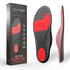 Image of Lightfeet Active Support Orthotic Insoles showing the packaging and the bottom and side profile of the insole