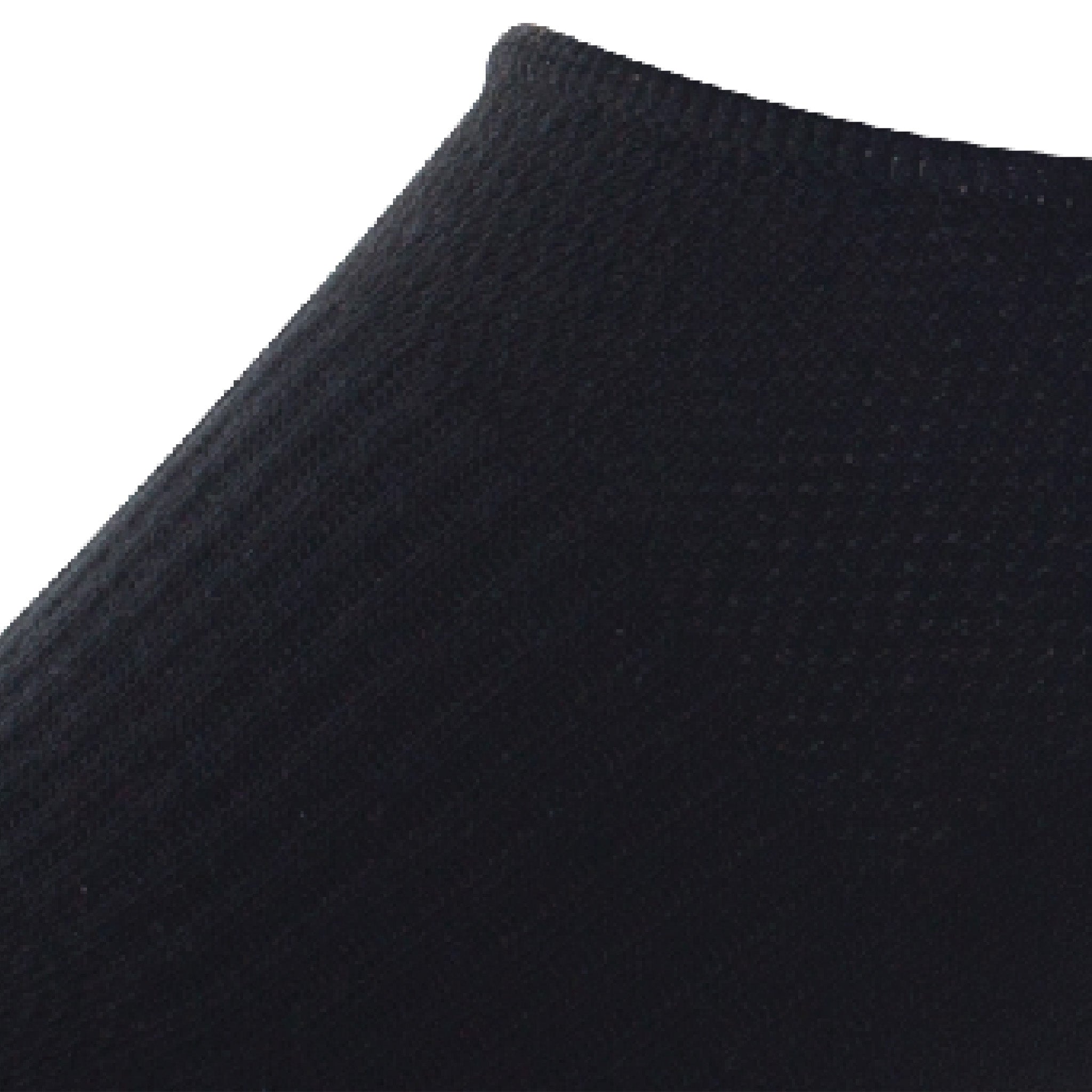 Close up view of mesh on Lightfeet Invisible Black No Show Sock