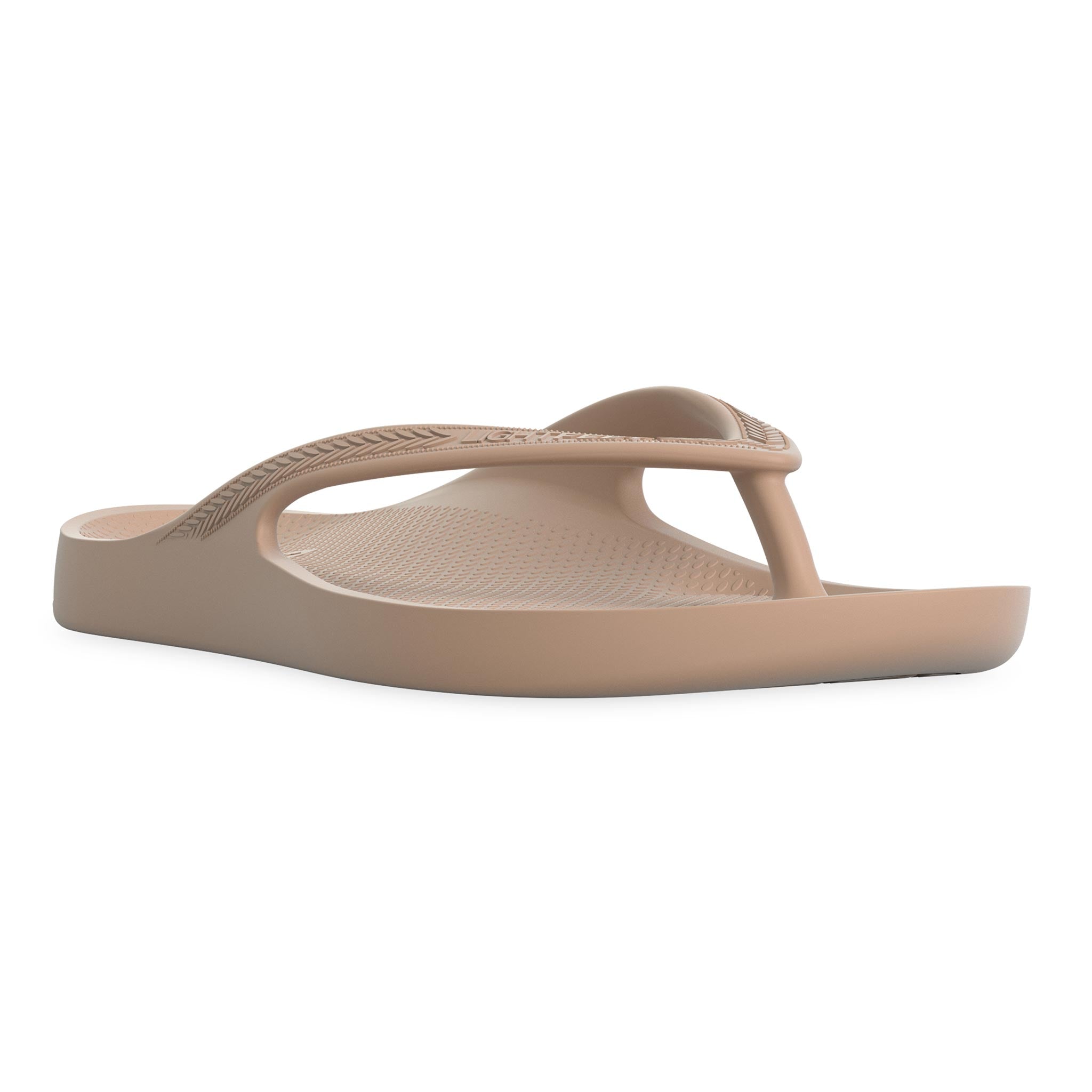 Lightfeet Arch Support Thong in Latte