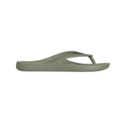 Khaki - Kids Arch Support Flip Flops