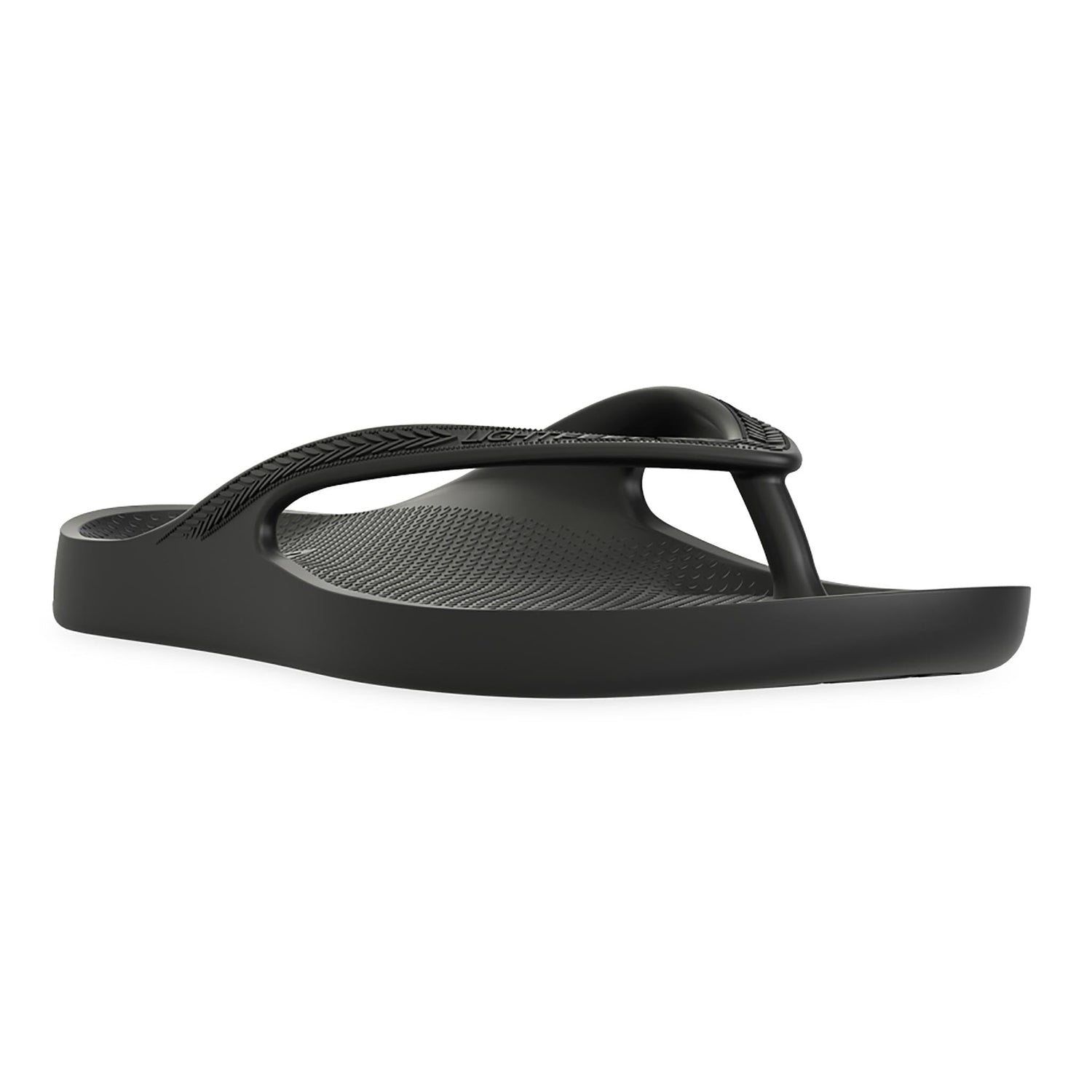 Shop Black Arch Support Flip Flops Black Flip Flops Lightfeet
