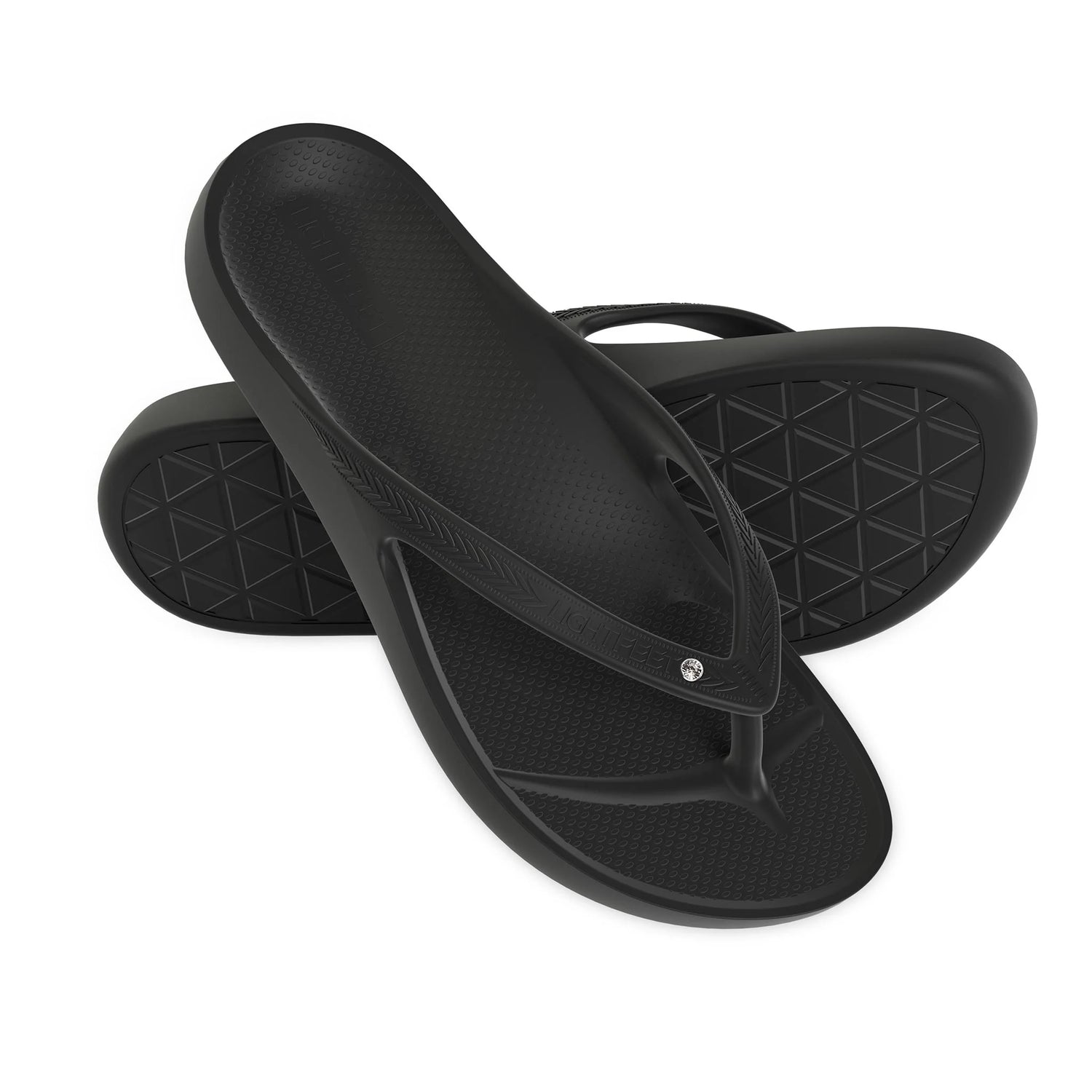 Arch Support Flip Flop with Diamante