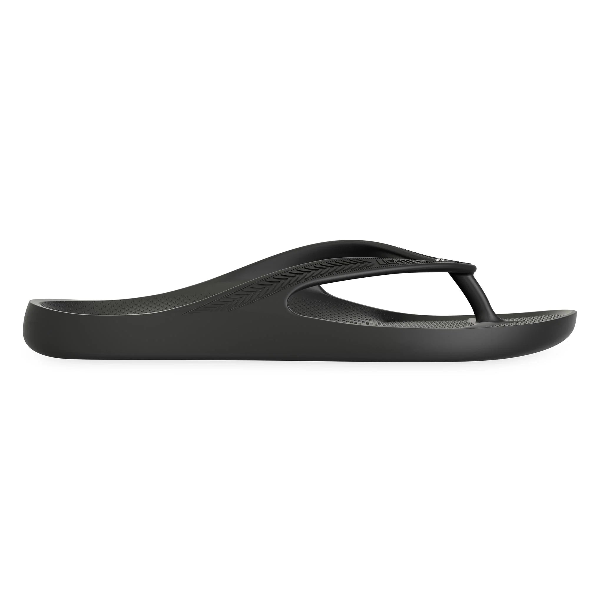 Black Diamante - Lightfeet Arch Support Flip Flops