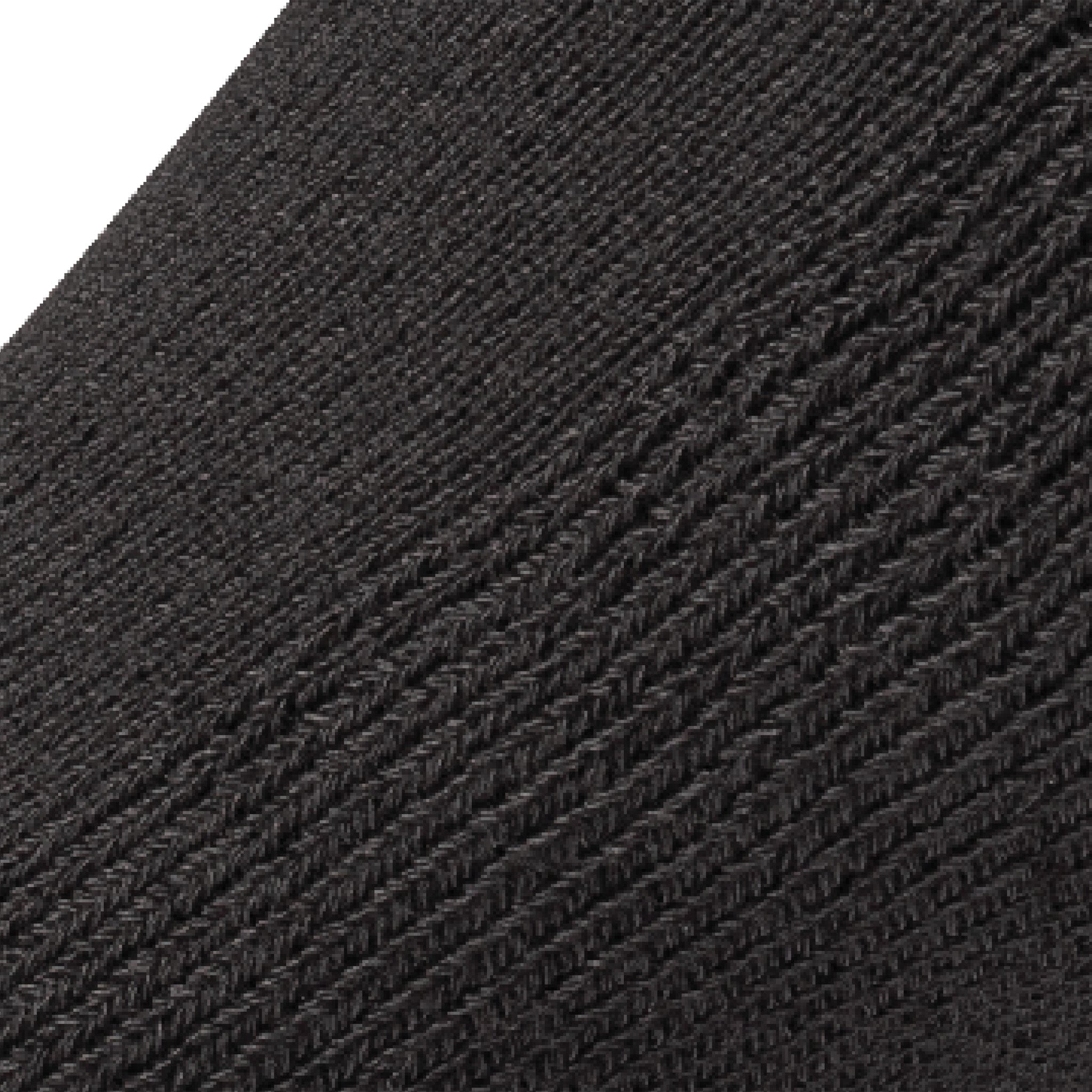 Close up view of mesh on Lightfeet Diabetes Black Mini Crew Sock 