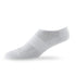 Side view of Lightfeet Invisible White No Show Sock 