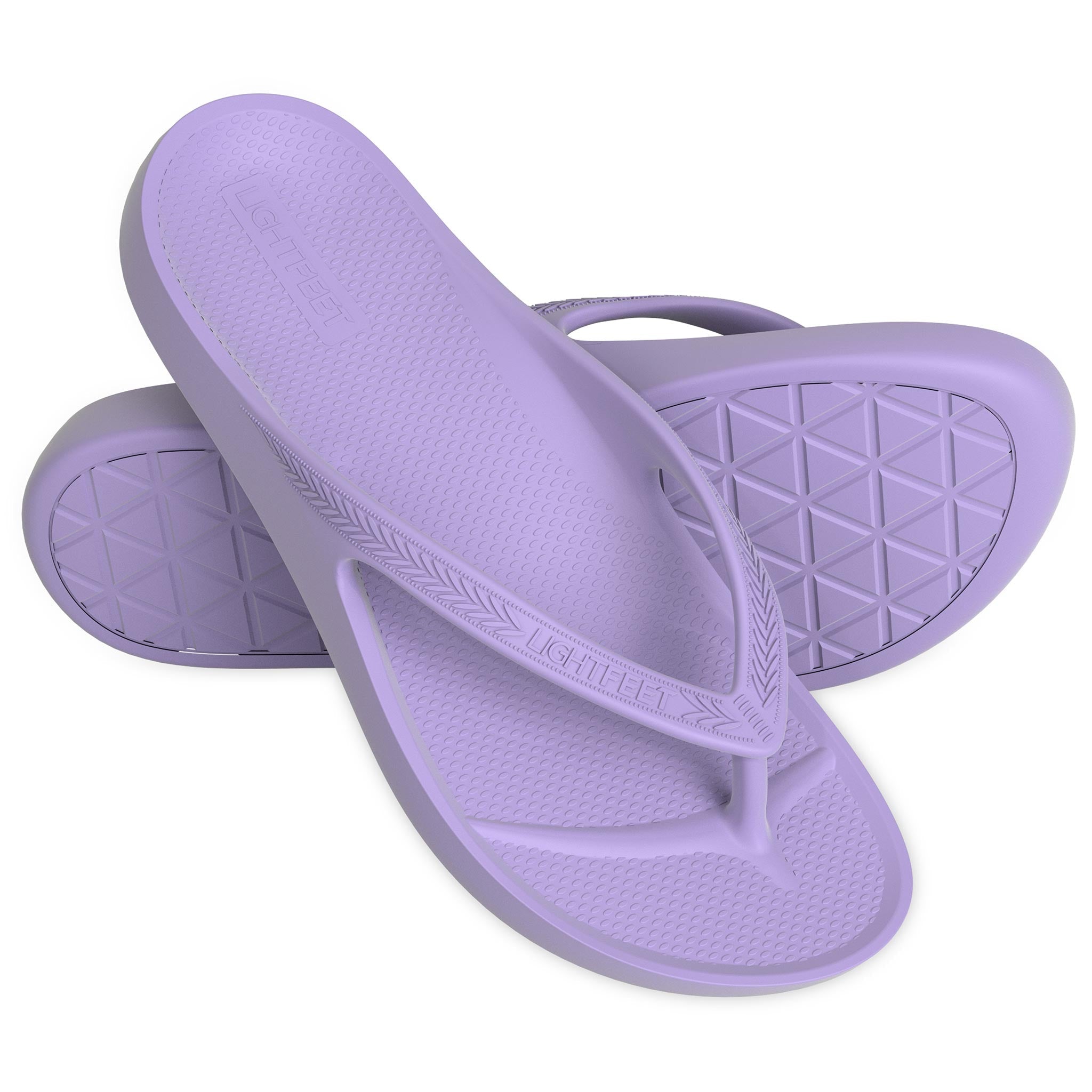 Lightfeet Arch Support Thongs in Lavender