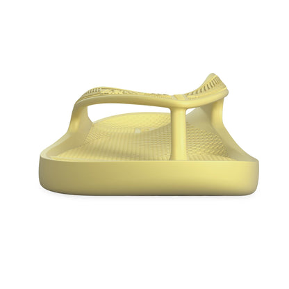 Lightfeet Arch Support Thong in Lemon