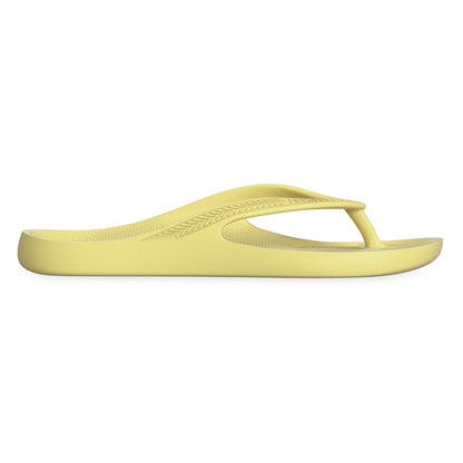 Lightfeet Arch Support Thong in Lemon