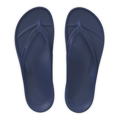 Lightfeet Arch Support Thongs in Navy Blue