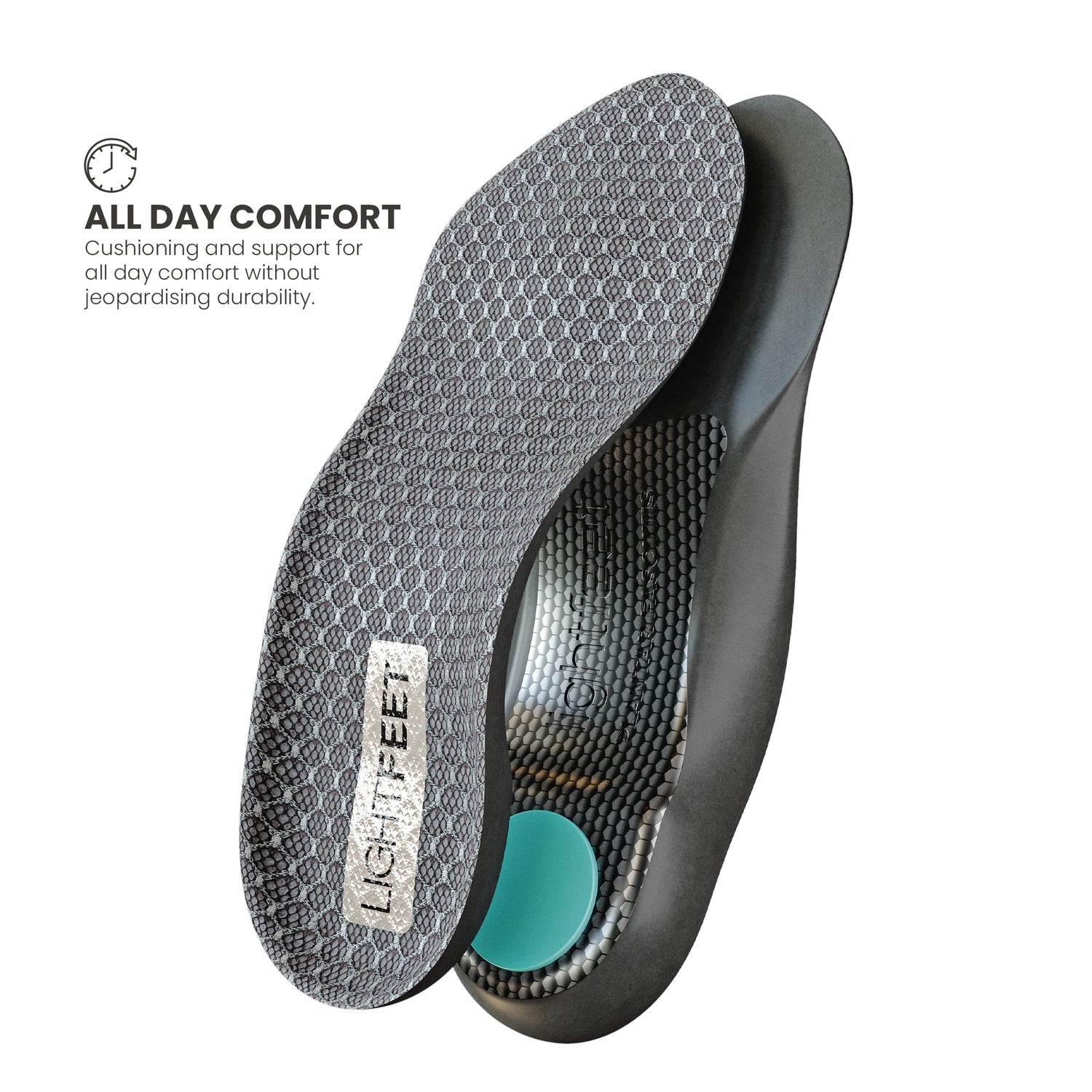 Lightfeet ¾ Plantar Fasciitis Orthotic Insole