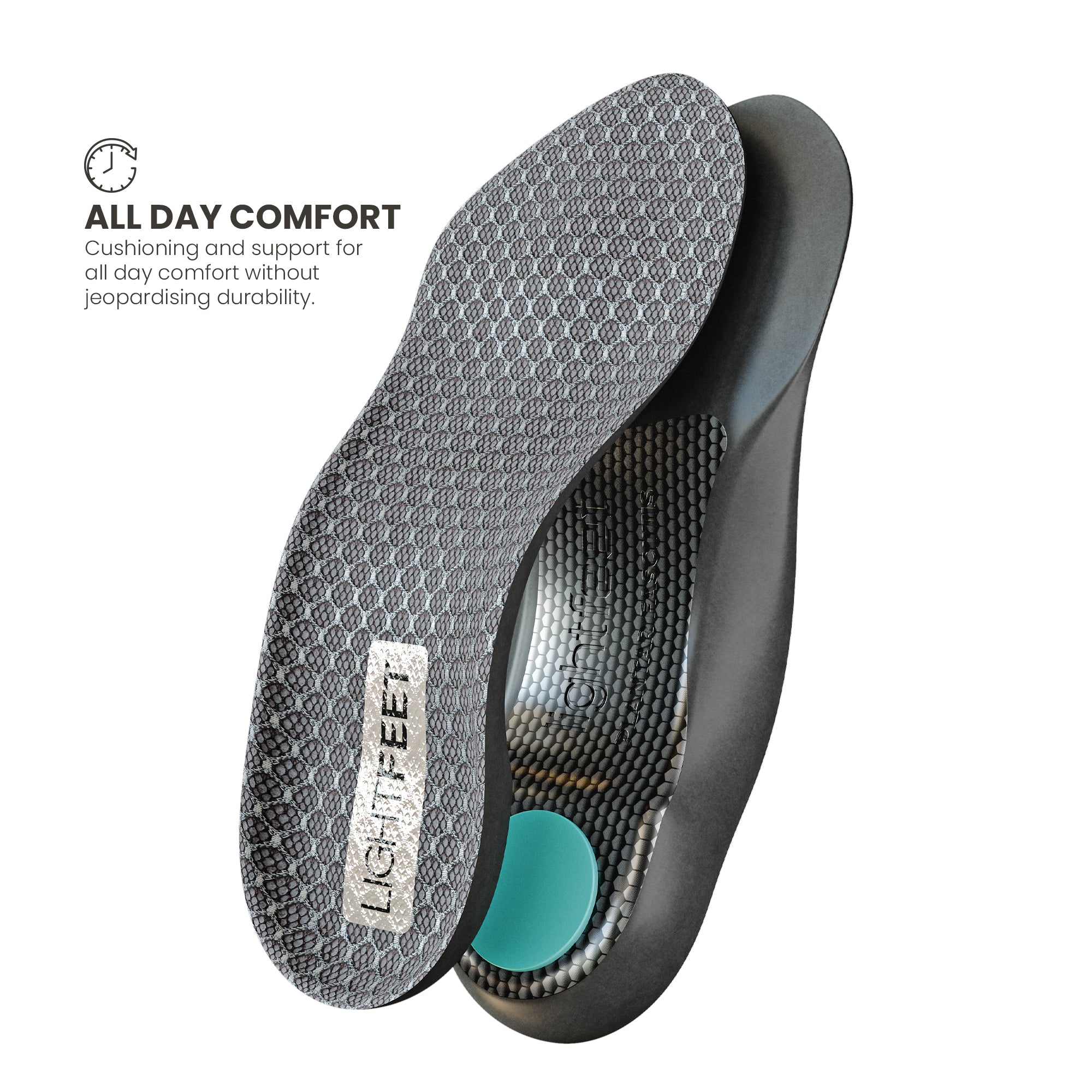Lightfeet ¾ Plantar Fasciitis Orthotic Insole