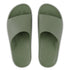 Top view of khaki Lightfeet Single Strap Slide