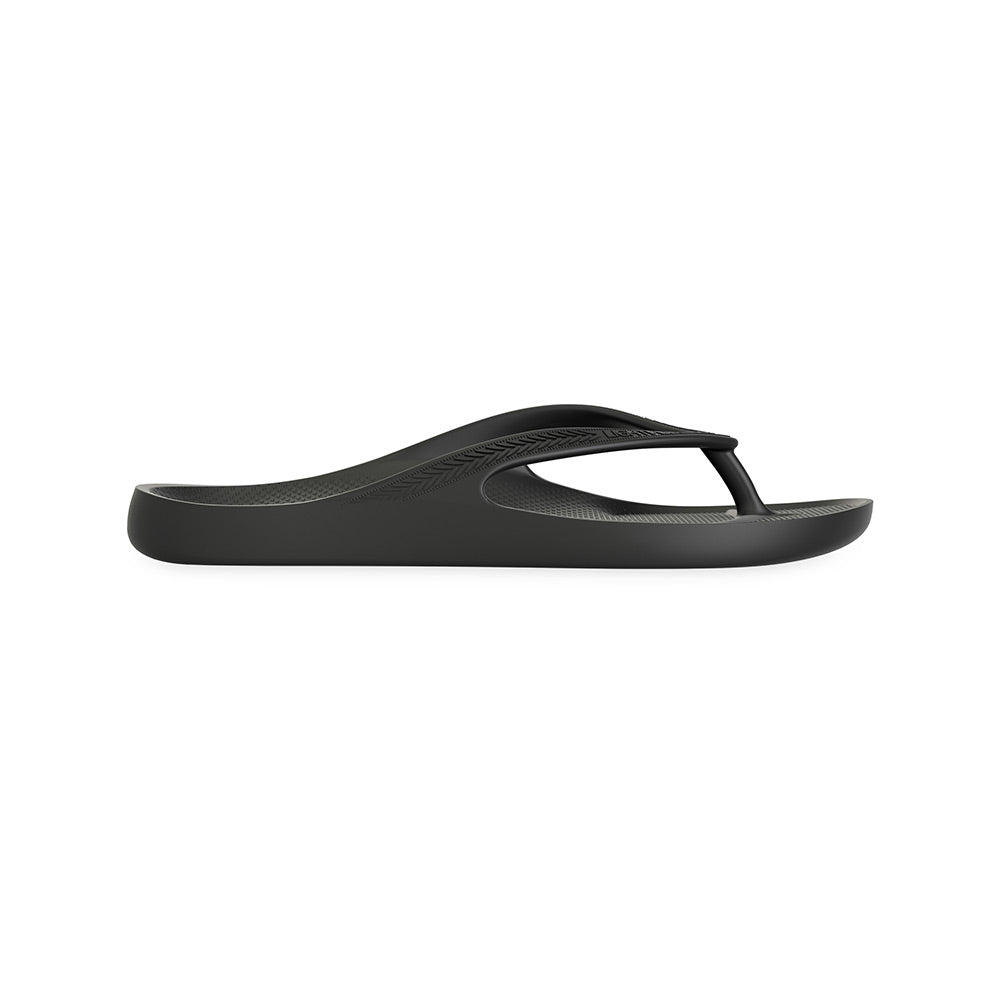 Lightfeet Arch Support Thongs in Black