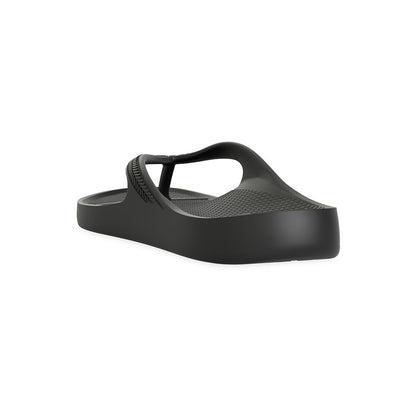 Lightfeet Arch Support Thongs in Black