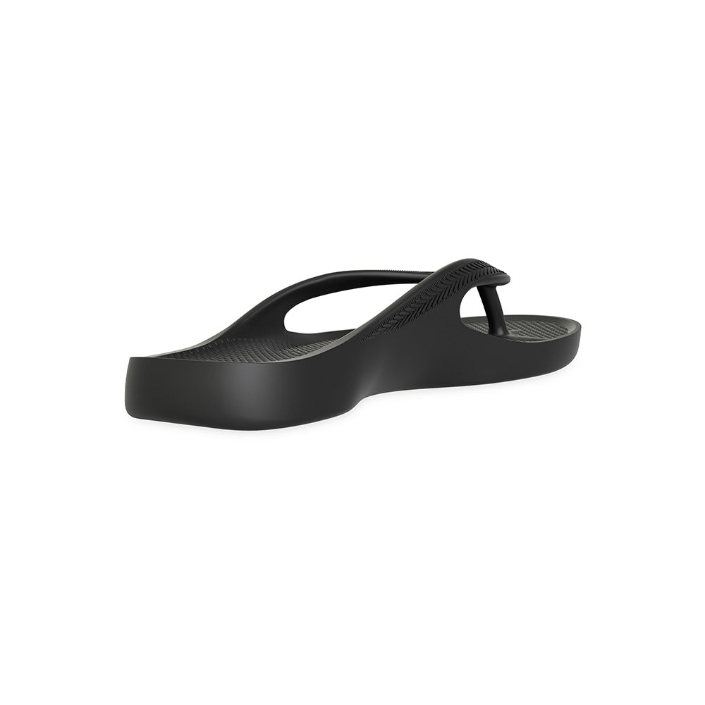 Lightfeet Arch Support Thongs in Black